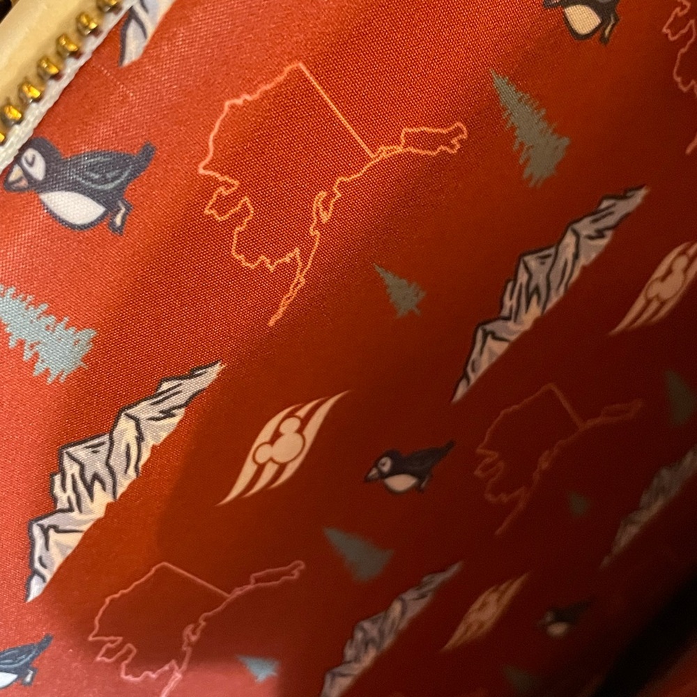 2025 Alaska Minnie Disney Cruise Line Loungefly Backpack- NWT ✨GRAIL BAG✨ - Picture 6 of 6